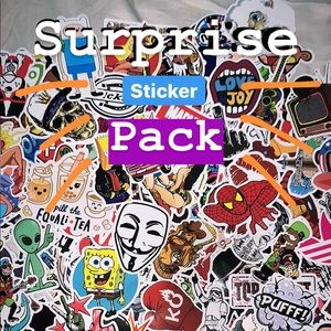 Random sticker packs with 20 stickers each
